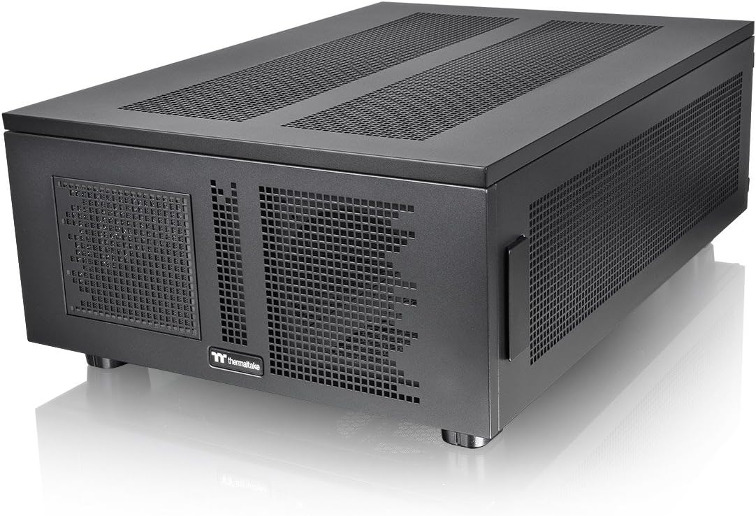 Thermaltake Core P200 Server Case - Pedestal - SPCC - Black - 10.21 kg - 0-17 x Fan(s) Supported