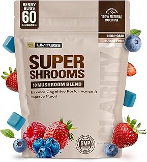 Limitless Supershrooms Smart Focus Gummies - 30 Day Supply