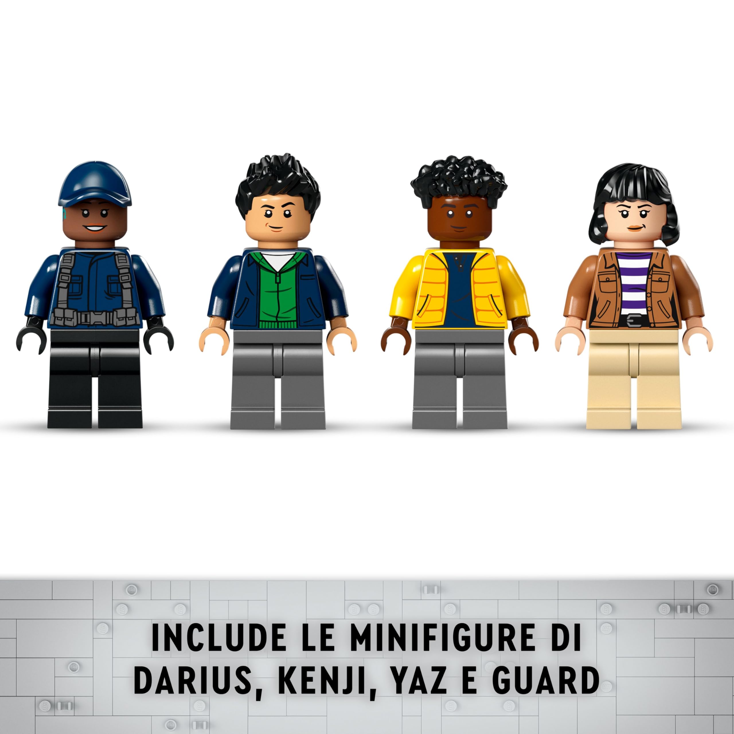 LEGO Jurassic World Missione Dinosauro: Camion di Trasporto dell’Allosauro, Giocattolo d'Avventura con Veicolo e Minifigure, Giochi per Bambini e Bambine da 8 Anni, Regalo di Compleanno 76966