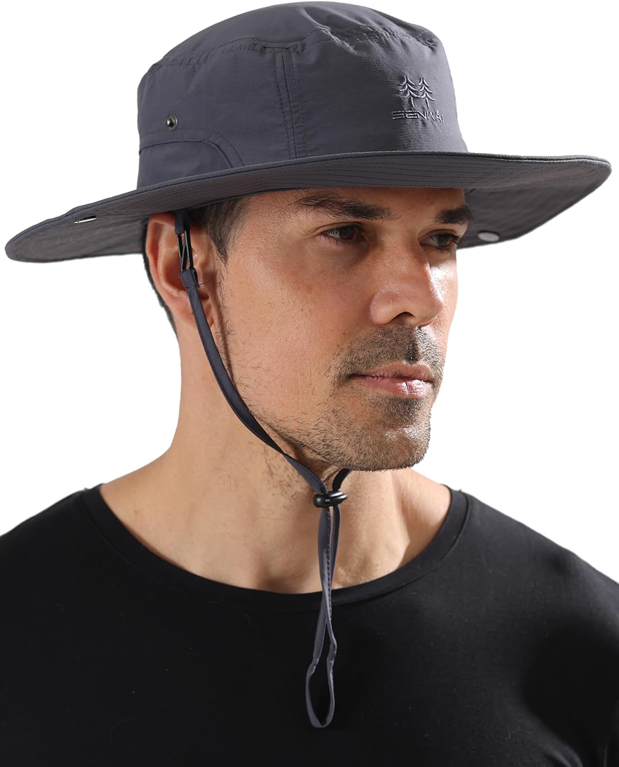 Sun Hats for Men UPF 50+ UV Protection Wide Brim Waterproof Foldable Bucket Hat Outdoor Fishing Hiking Beach