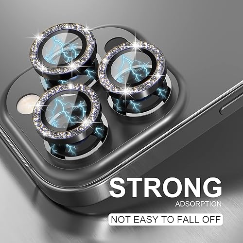 Miniatura 6 de Choiche Protector de lente de cámara compatible con iPhone 13 ProiPhone 13 Pro Max, protector de lente de cámara, protector de pantalla de vidrio