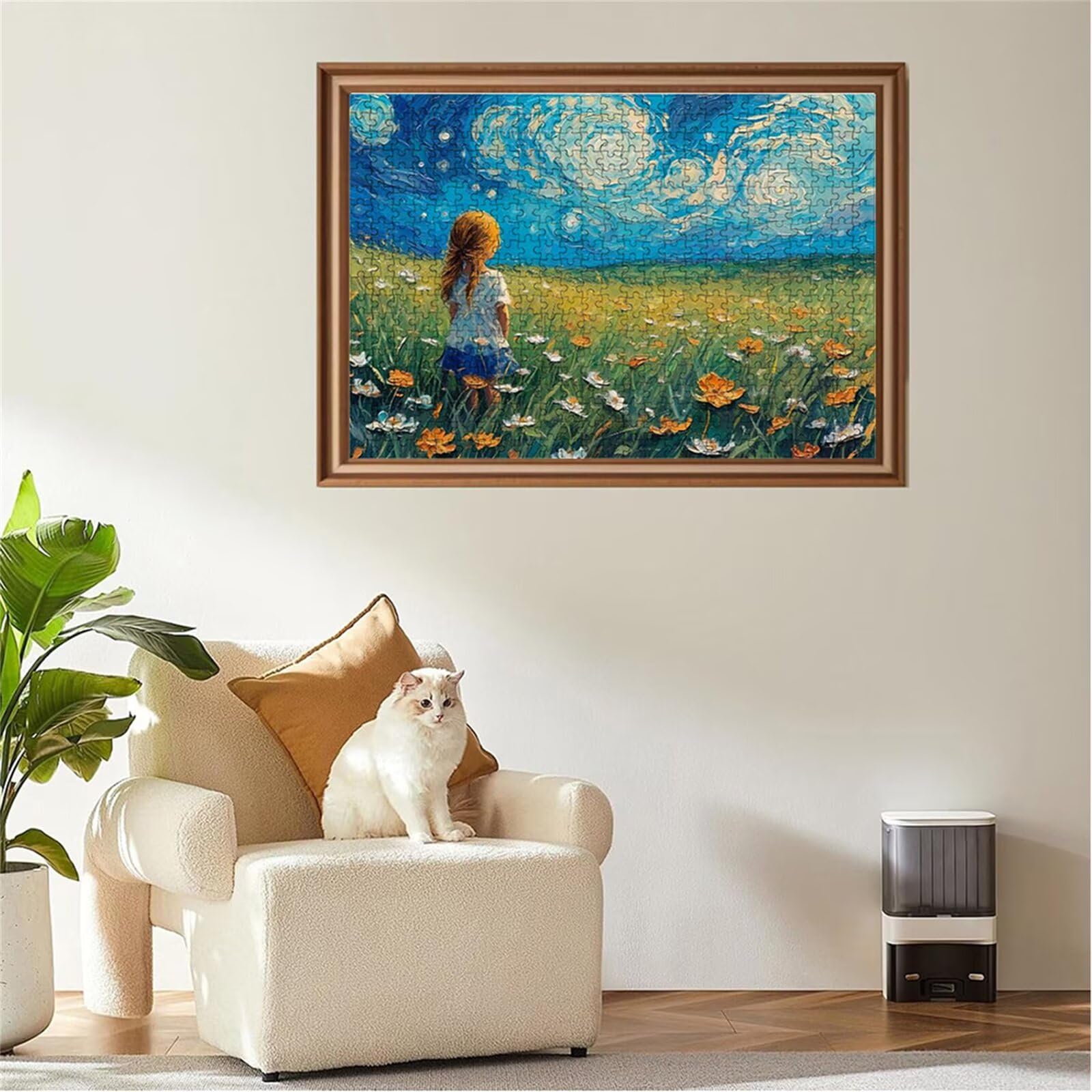 Puzzle 2000 sztuk dziewczyna puzzle kwiat układanki drewniane, klasyczne dla dorosłych diY gra wyzwanie idealnie pasują między nimi literami z tyłu Wysokiej jakości układanki dla dzieci dorosłych wiek