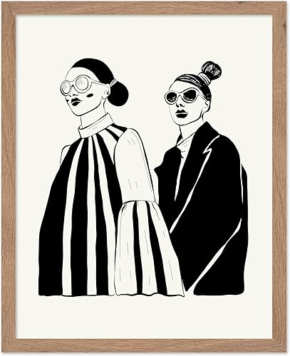 Miniatura 36 de Poster Master Póster de Groovy Woman – Impresión retro de moda – Arte de línea – Arte minimalista – Arte moderno – Arte abstracto – Arte en blanco y