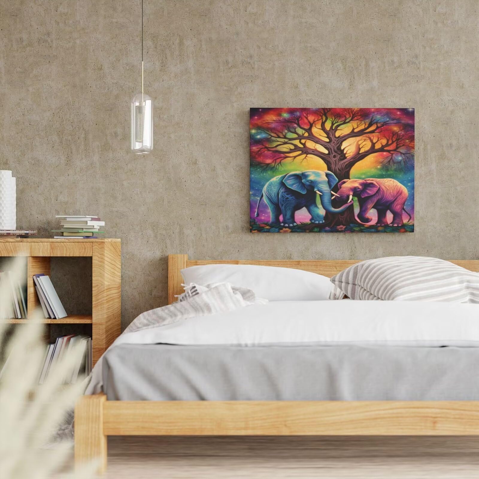 100 x kit per pittura con numeri per adulti, albero della vita, per principianti, pittura acrilica a olio un numero, kit per la decorazione della parete