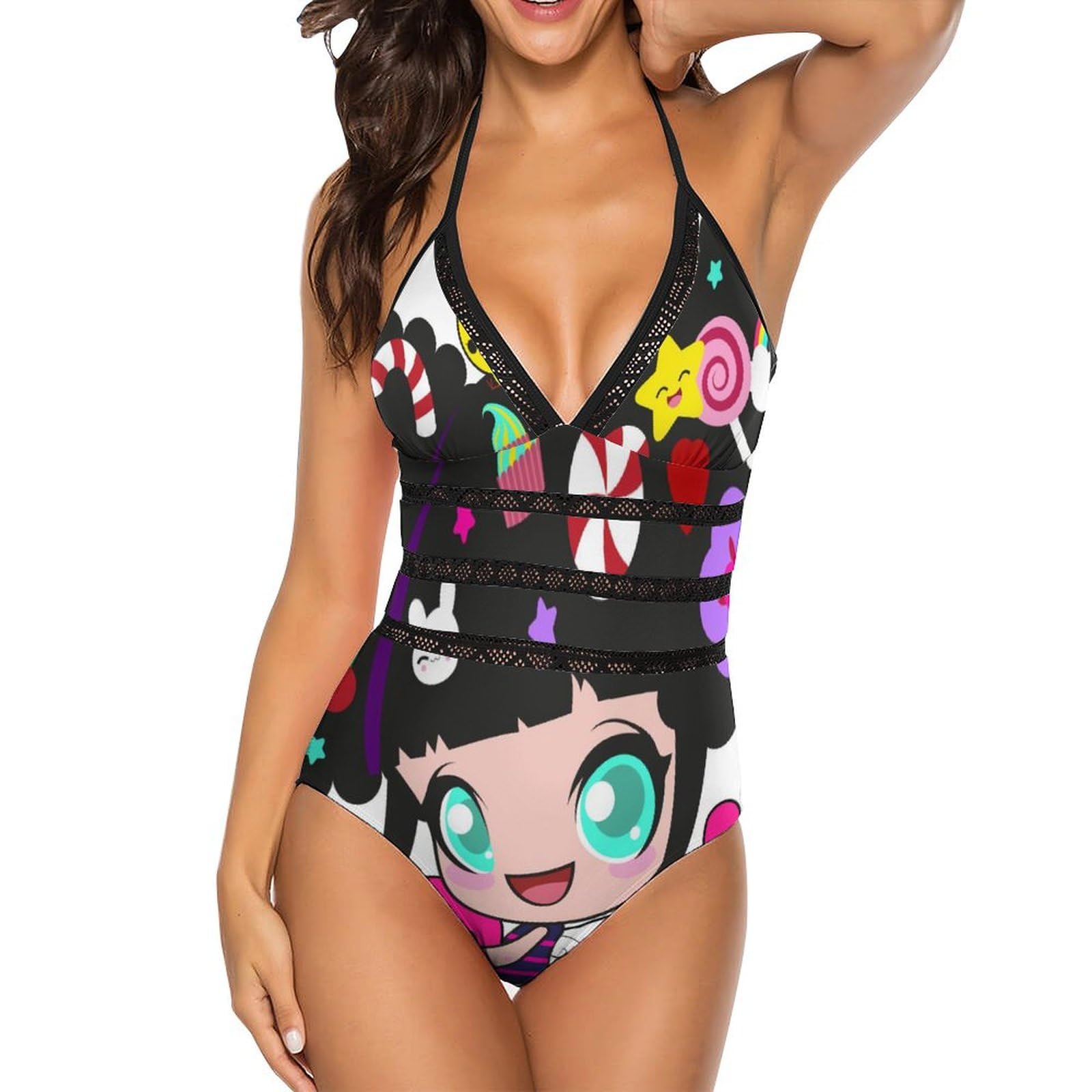 Bikini set une pièce monokini femme costume de natation plage