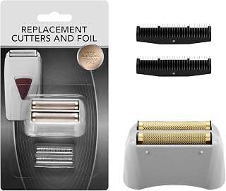 Pro Shaver Replacement Foil and Cutters Compatible with Andis ProFoil Lithium foil Shaver, Golden