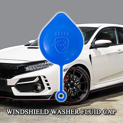 Miniatura 5 de Tapa de repuesto para depósito de líquido para limpiaparabrisas compatible con Honda Accord Civic Fit CRV CRX 38513-SB0-961 (azul)