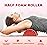 Yes4All Half Roller EPP - Red Snow, 12 inches, Extra Firm Muscle Therapy Foam Roller