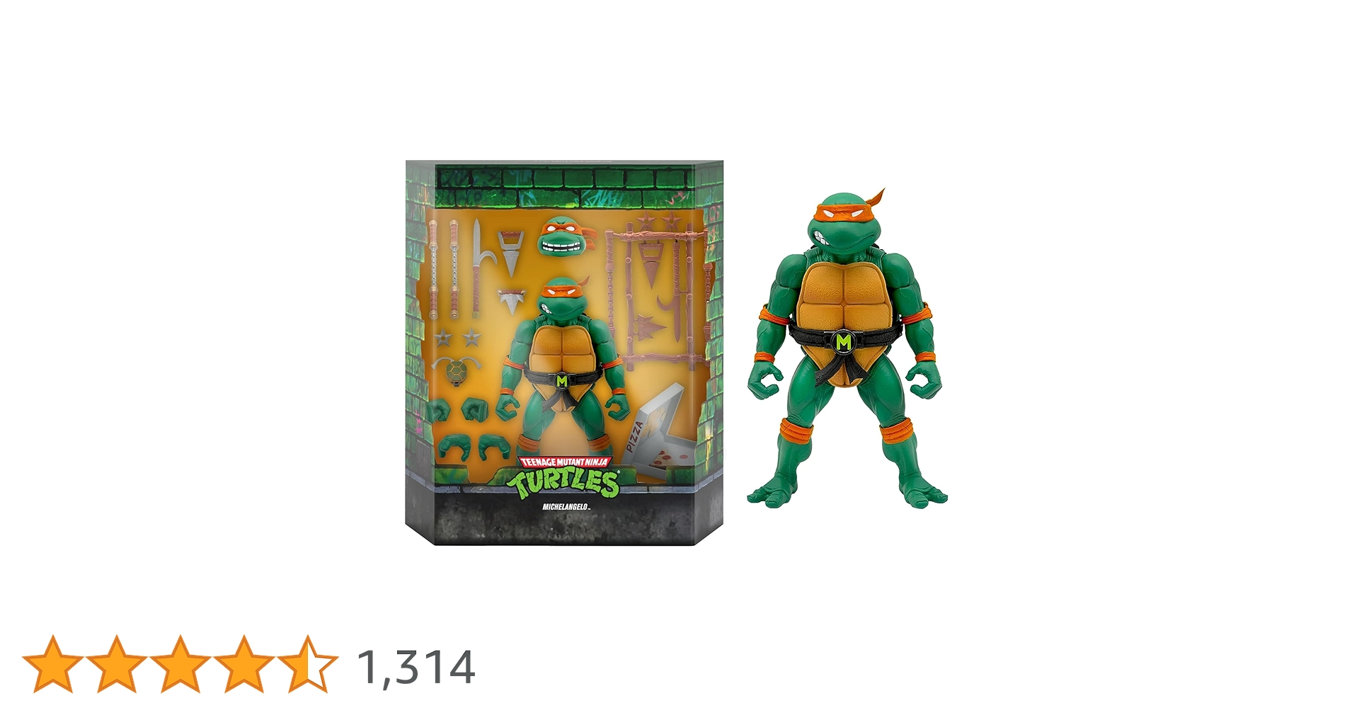 TMNT ミケランジェロ 1/4 スタチュー フィギュア TMNT ミケランジェロ 1/4 スタチュー フィギュア - メルカリ