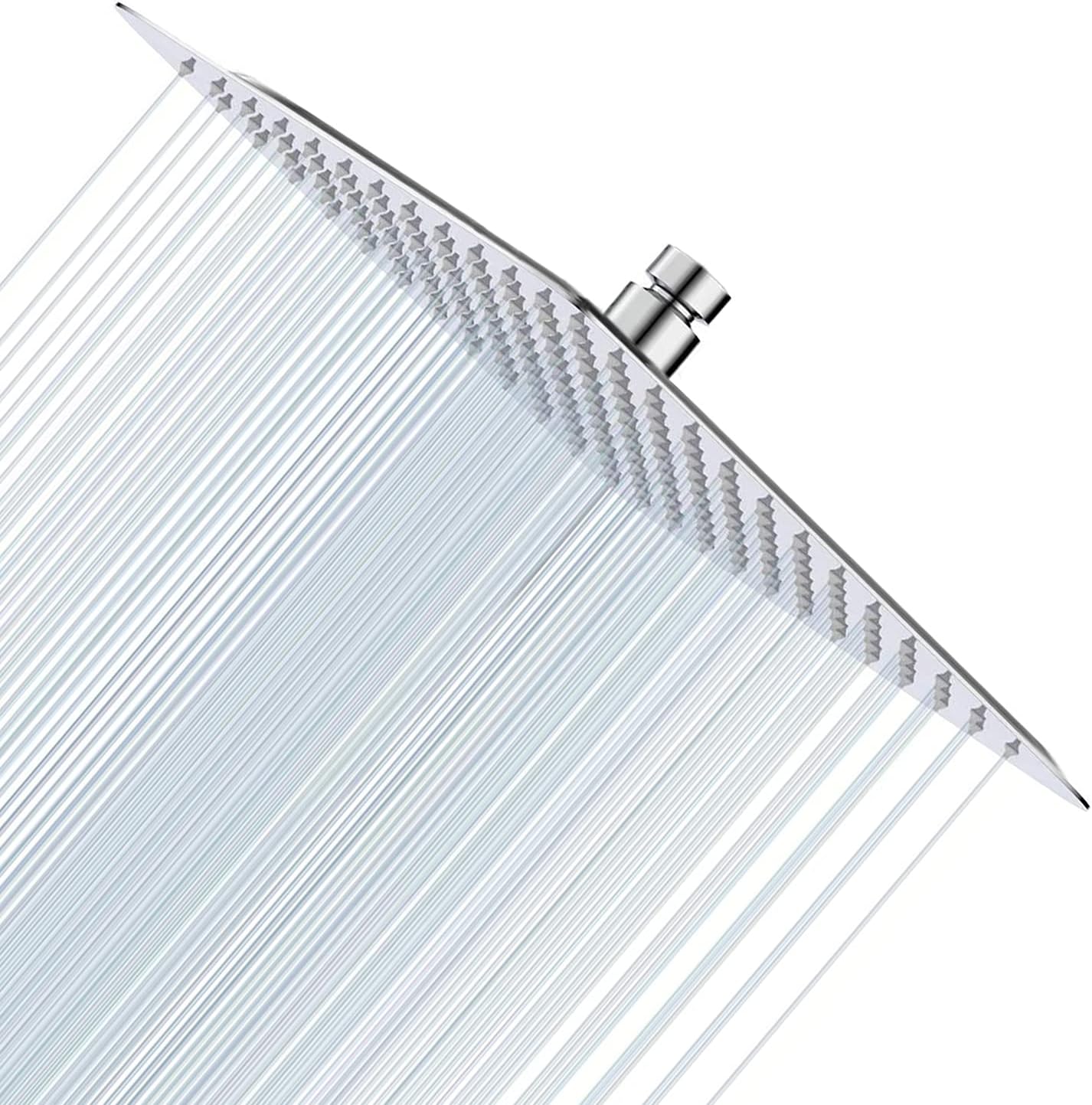 Rain Shower Head, VIGIME High Pressure 12 Inch Square Rainfall ...