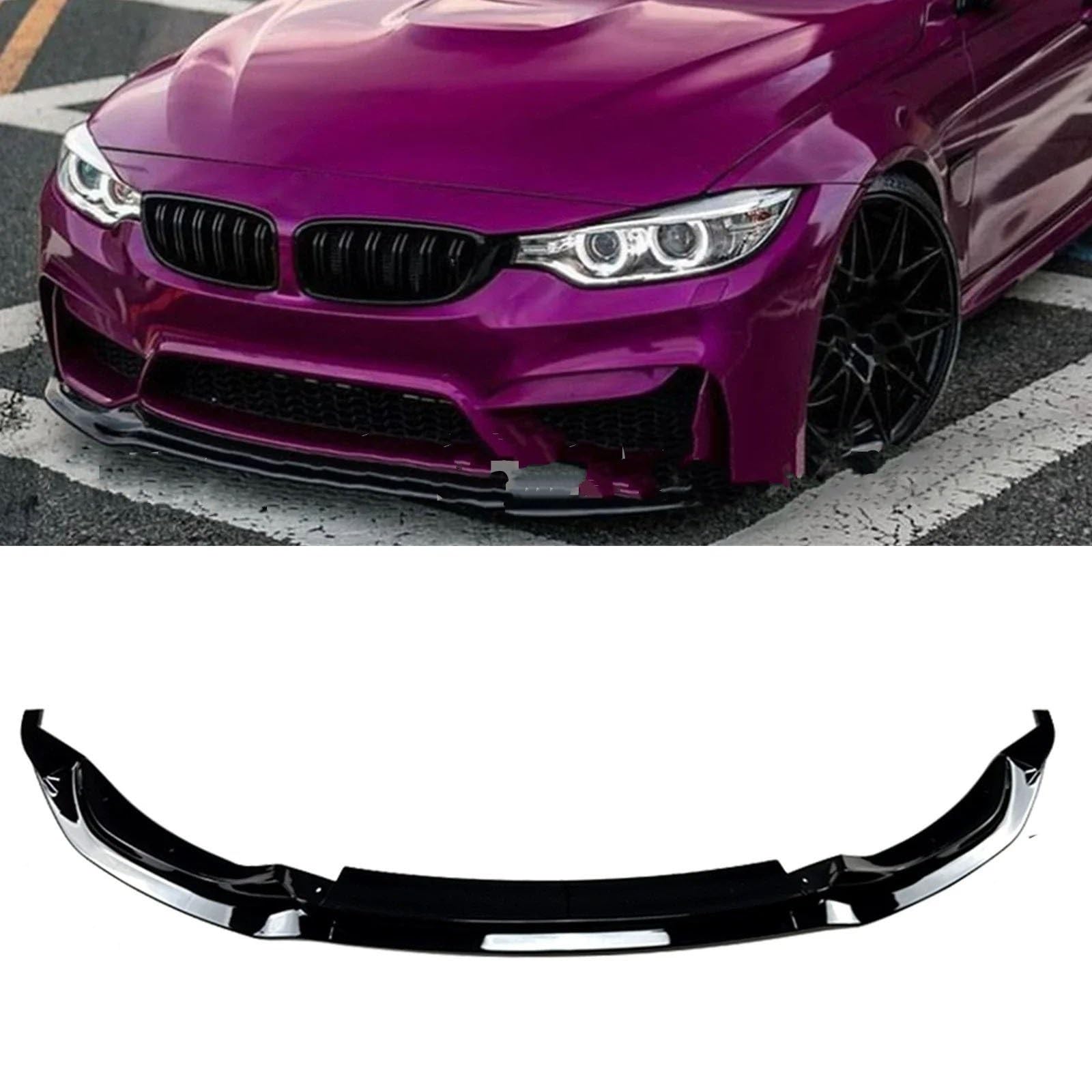 Uniwersalny spoiler Do BMW F80 M3 F82 F83 M4 2015-2020 | Przedni Dokładka przedniego zderzaka