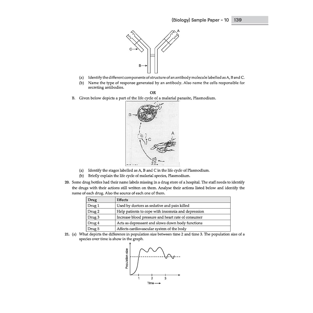 Gurukul Byswal Biology Sampleapers for CBSE Class 12 Thailand | Ubuy