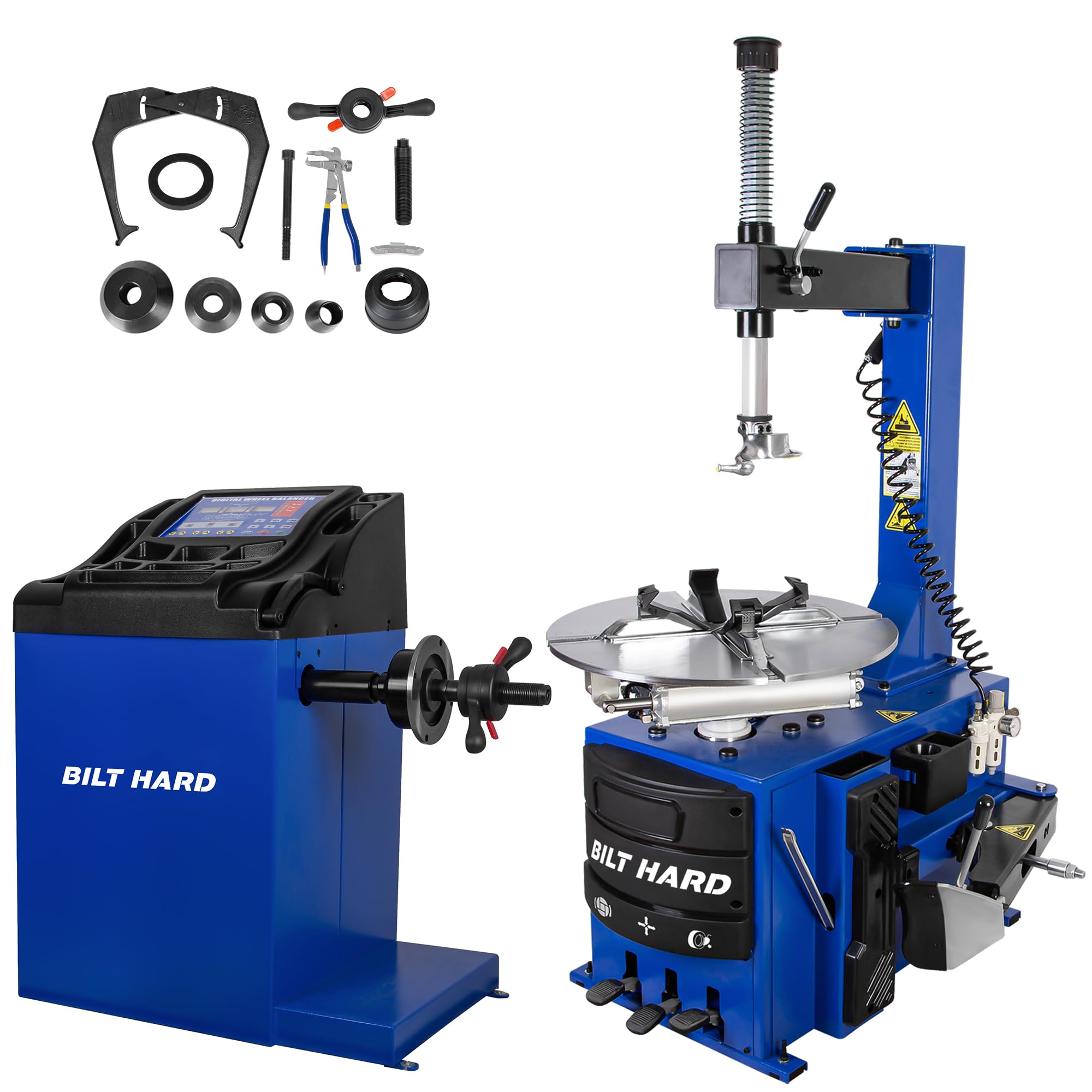 BILT Hard Tire Changer and Wheel Balancer Combo
