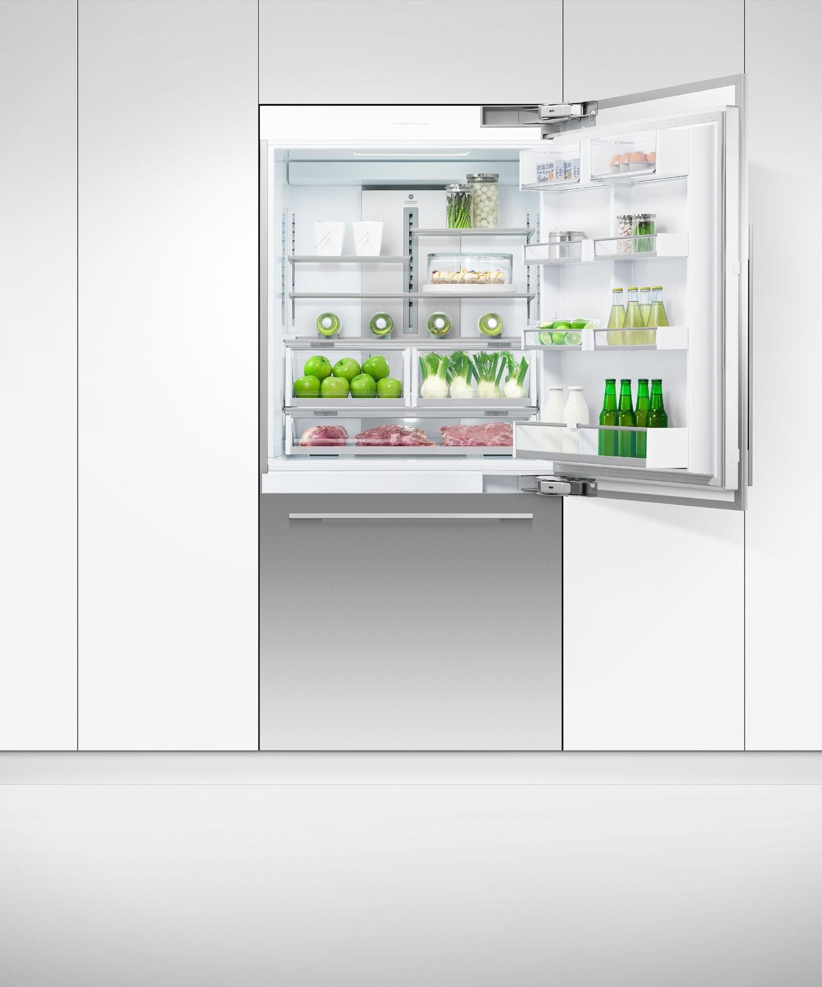 Fisher & Paykel Rs36w80ru1n Integrated Series 36 Inch Bottom Freezer Refrigerator on Fridge.com - View 4