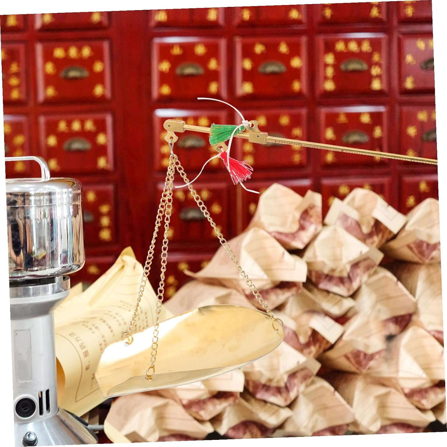 SOLUSTRE 250g Copper Scale Rod Traditional Scale Kitchen Condiment for Home Decor
