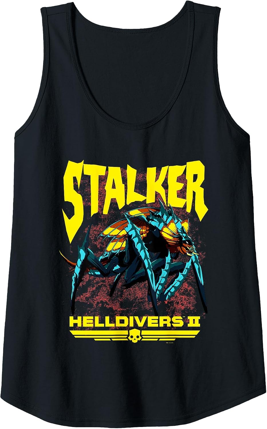 Helldivers 2 Sony PlayStation Video Game Stalker Terminid Tank Top