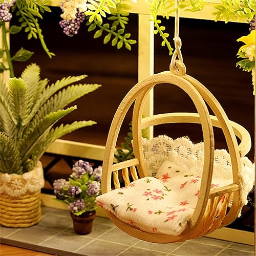 Miniatura 6 de Flever Kit de casa de muñecas en miniatura para casa de muñecas habitación creativa con muebles para regalo romántico de San Valentín momento cálido