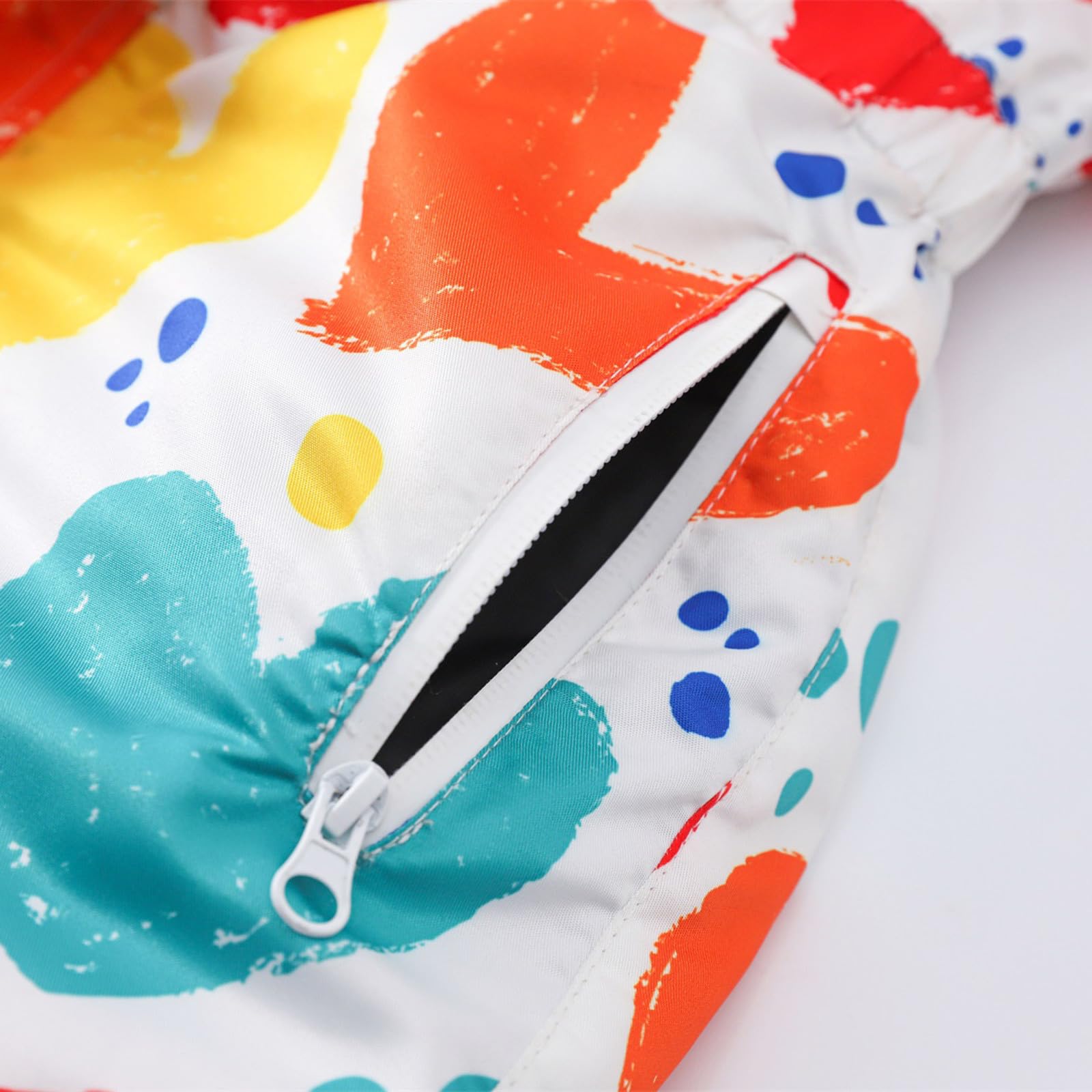 Niños Niños Niñas Invierno Espesar Desmontable Abrigo con Capucha Chaqueta Traje De Nieve Niño A De Viento Cálido Mono Prendas De Vestir Ropa De Nieve Traje De Calor