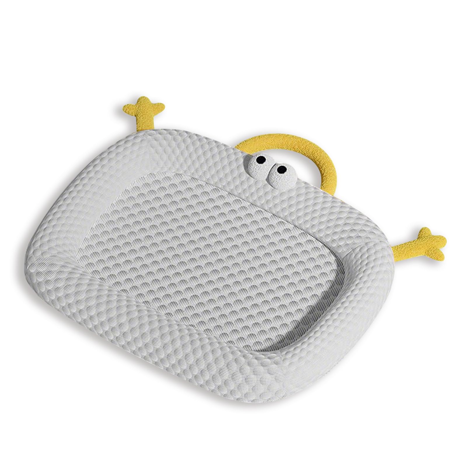 Marchul Summer Cooling Cat Bed, Breathable Dog Cooling Bed Mat, 65 * 45cm Ice Silk Pet Cooling Mat for Cat & Small Dog, Washable Non-Slip Cat Mat, Grey