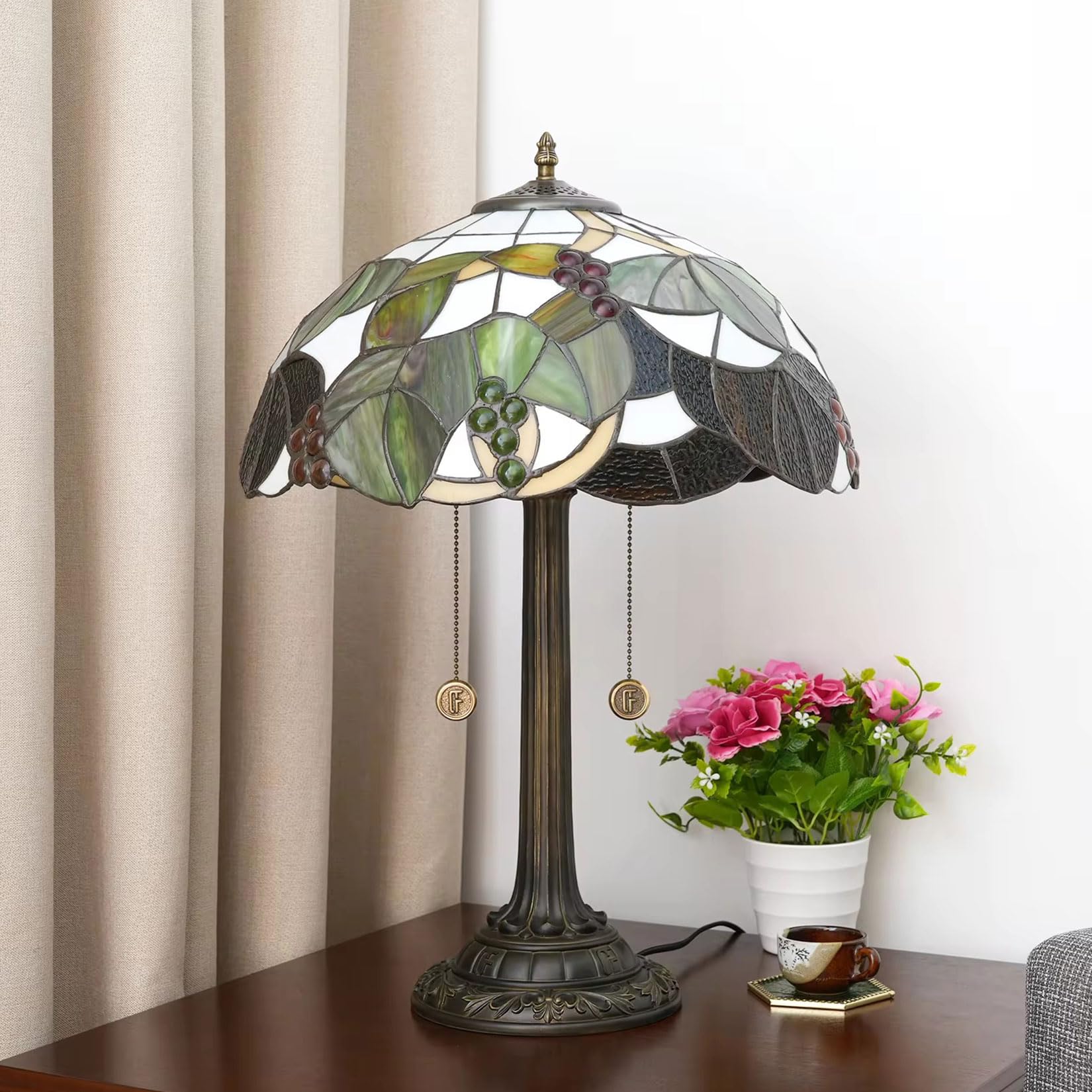 楽天市場】ひまわり ステンドグラスランプの通販 ステンドグラス