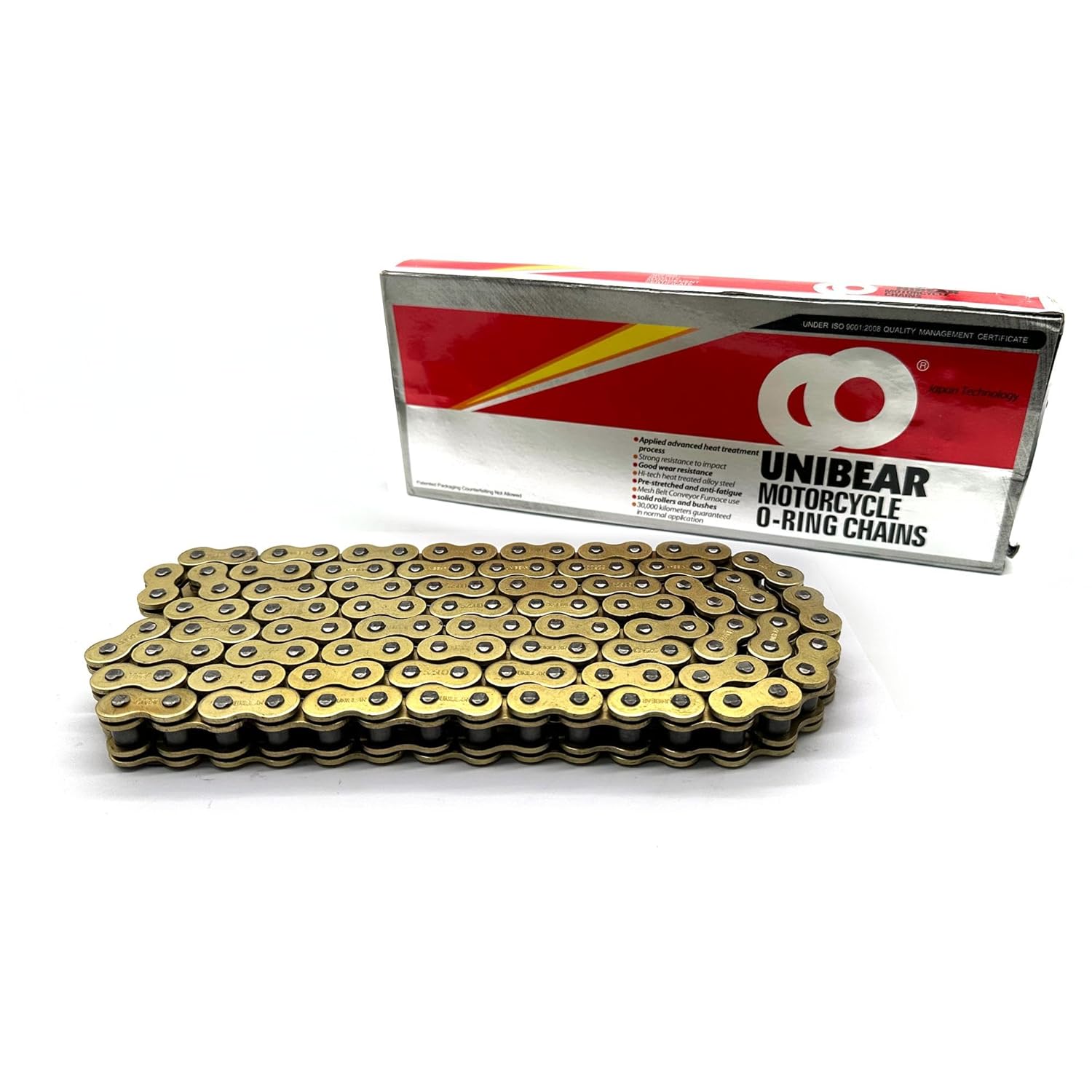 520 O-Ring Drive Chain 116 Links with Connecting Master Link for MV Agusta Dragster 800 2014-2015, Brutale 910 920 989 2005-2013, Motorcycle Accessories Parts Gold