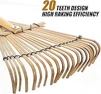 Vista 8 de Herramientas manuales Herramientas de mano Herramientas japonesas Mini Herramientas de madera Cultivador de mano Rastrillos para césped Mini