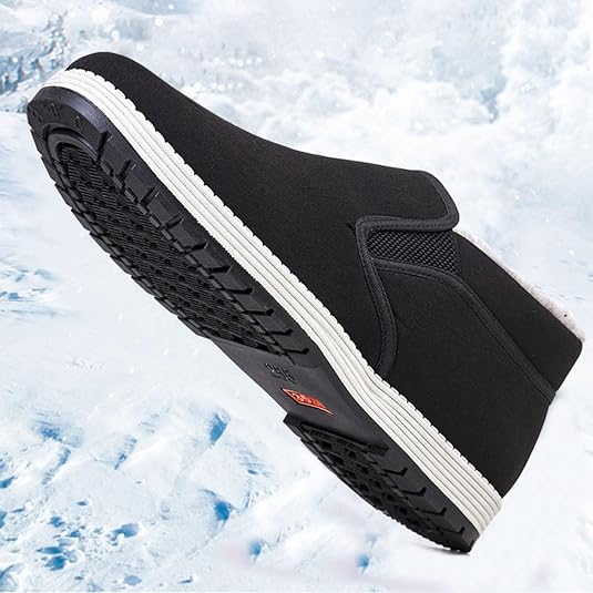 Generisch Winterschuhe Herren – Wasserdichte Schneestiefel Mit Warmem Futter, Rutschfest & Stylisch