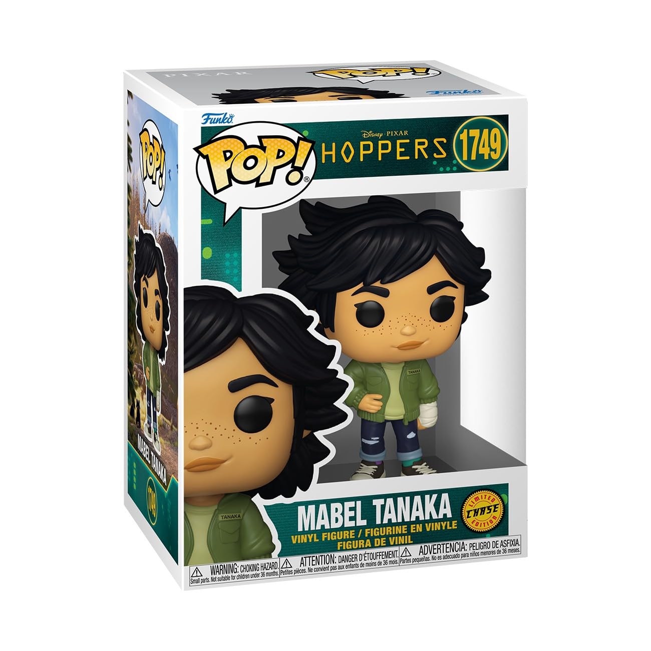 Funko POP! Disney: Hoppers, Mabel Beaver, 1 in 6 chance of receiving the rare Chase variant, Styles may vary - Image 3
