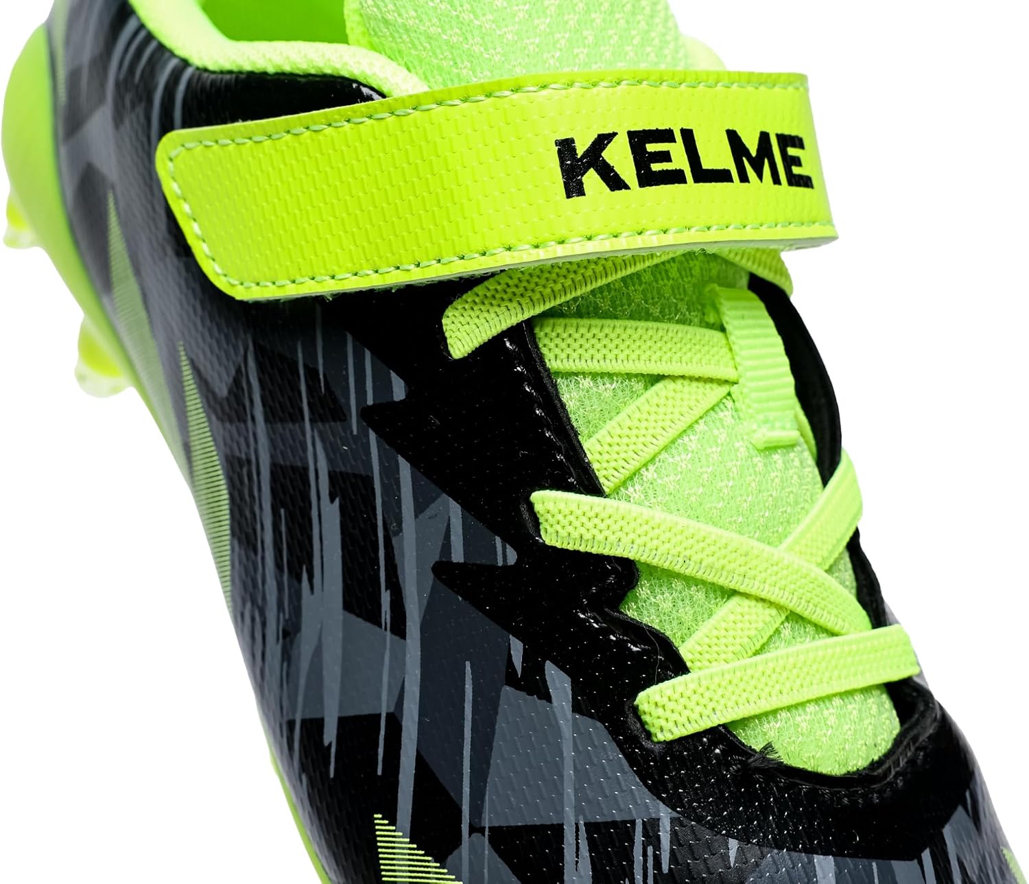 KELME Kids Soccer Cleats, Boys Girls Firm/Artificial Ground Shoes, Outdoor Football Baseball