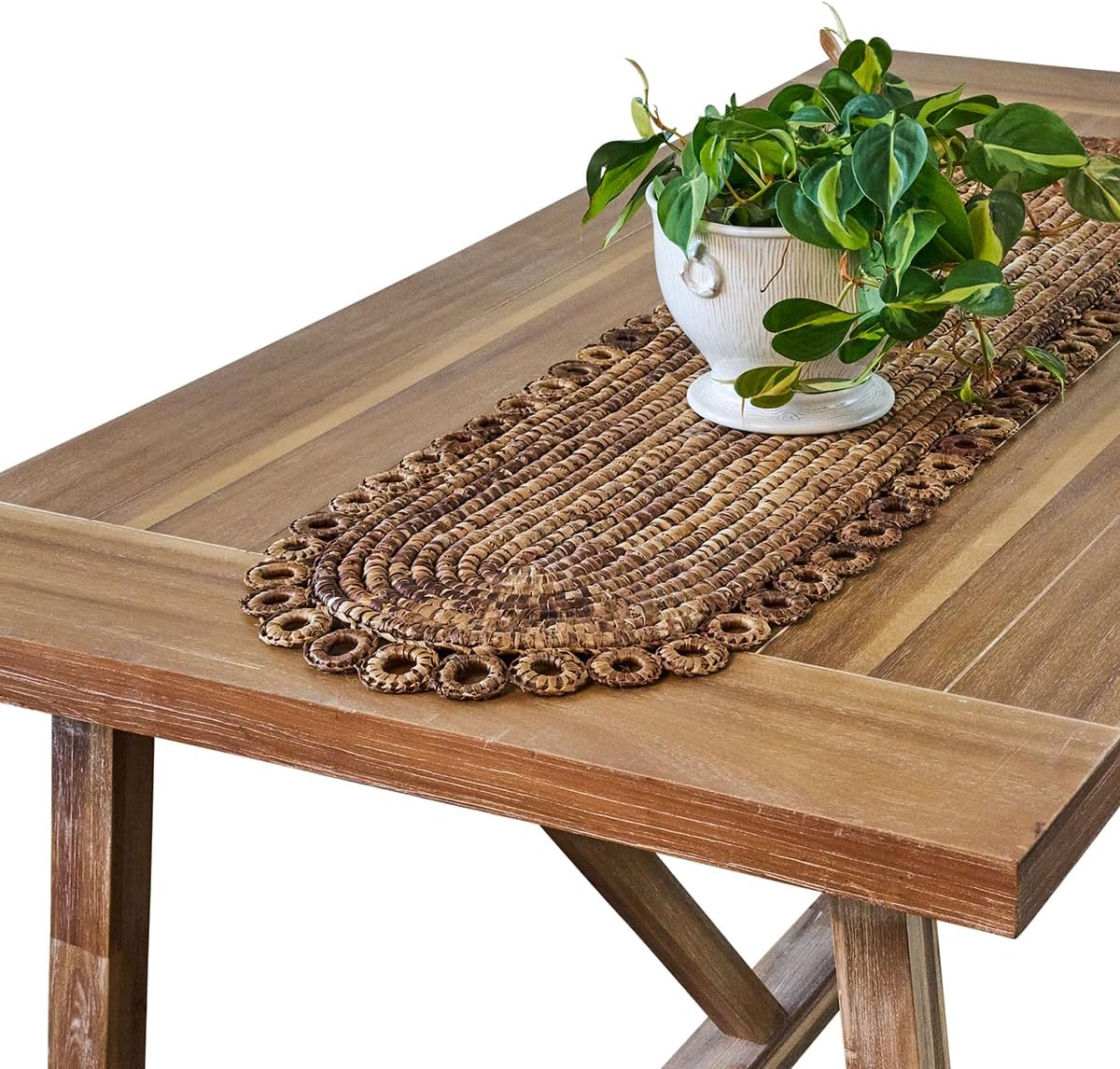 Juliska Rustic Ring 16" x 60" Table Runner - Natural