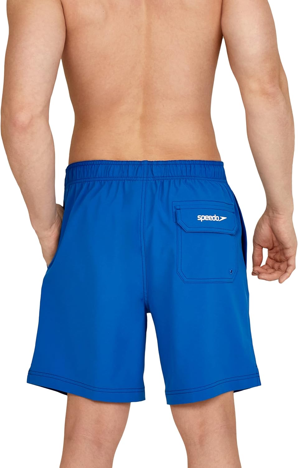 Speedo Men's Swim Trunk Mid Length Redondo Solid