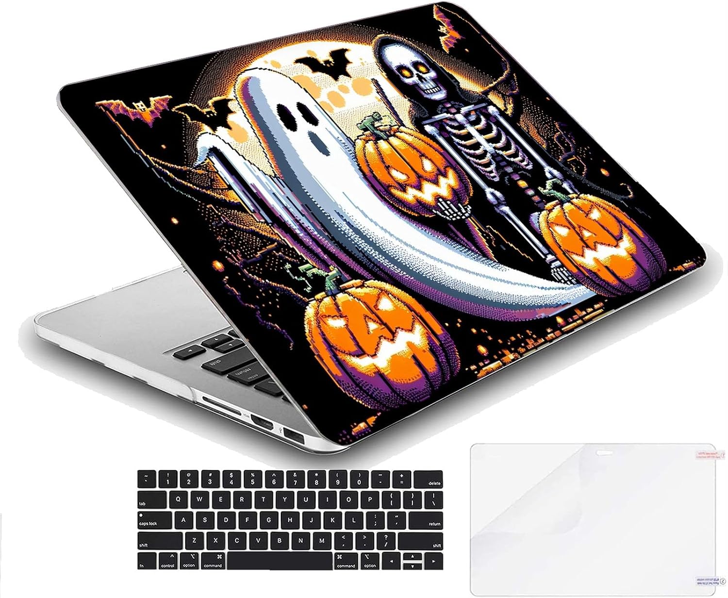 Compatible with MacBook Neo 13-inch, Hard Shell Case with Keyboard Cover and Screen Protector (A3404 A18 Pro chip, 2026 Release) - Ghost MC21408