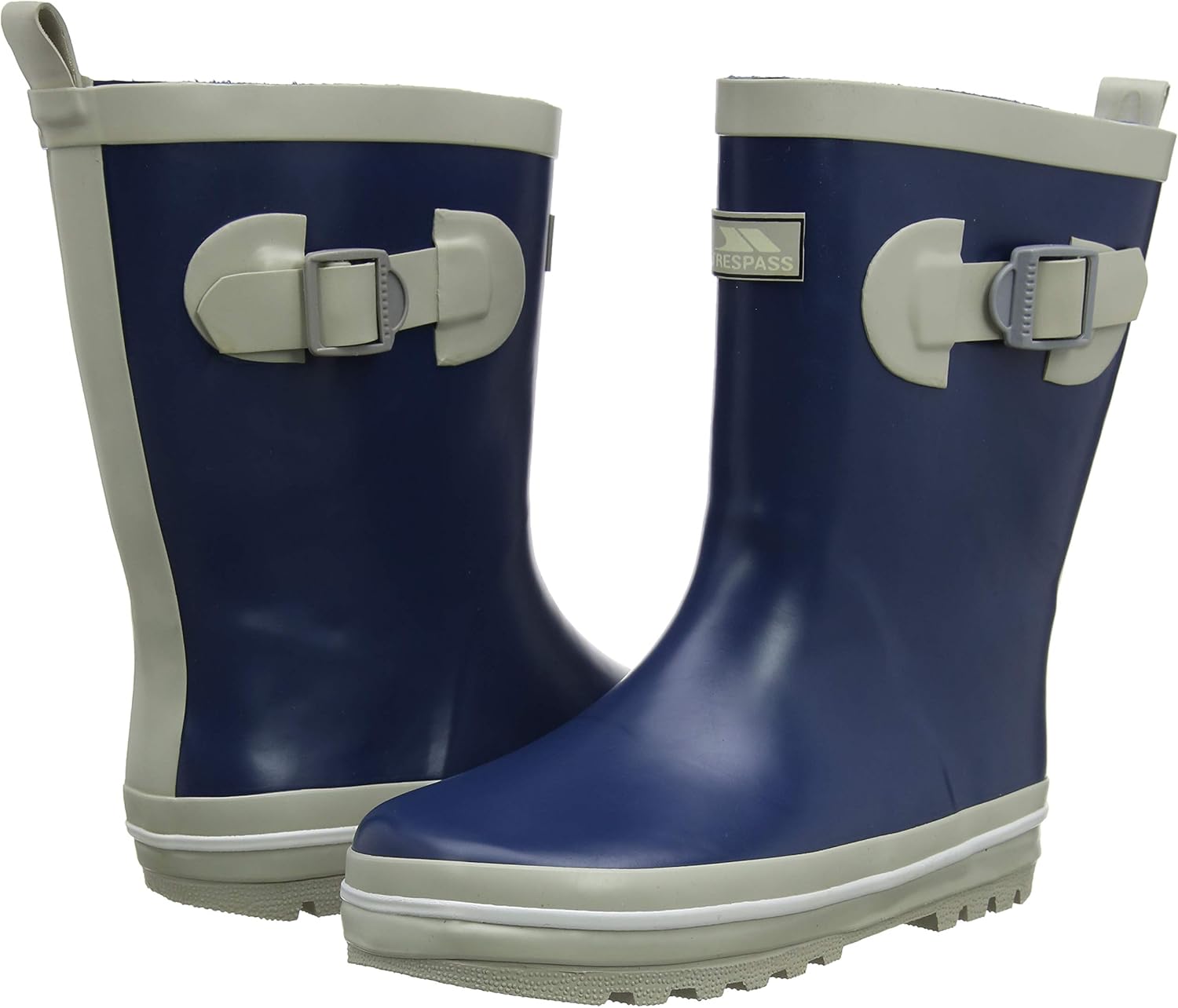 Trespass Trumpet Welly, Unisex Kids Boots 8 UK Child Blue Indigo Ind