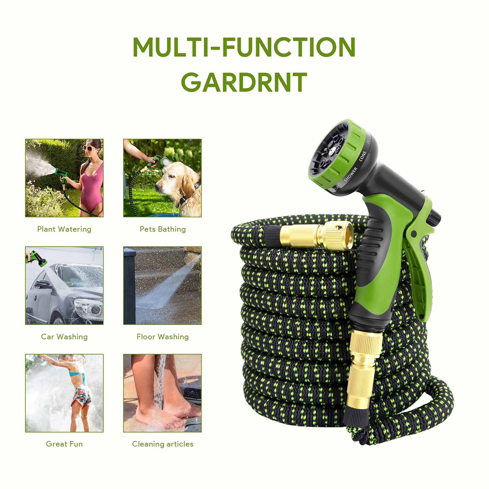 Tuyau D'arrosage Extensible De 15,2 M – Tuyau D'arrosage