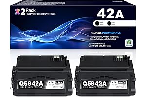 42A Q5942A Toner Cartridge Compatible with HP: High Capacity Remanufactured Printer Toner
