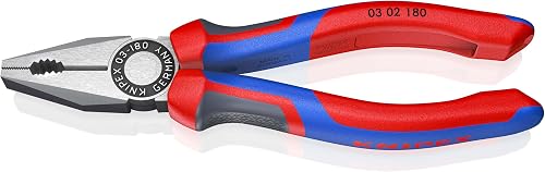 KNIPEX Combination Pliers, 180 mm, Multi Tool, 03 02 180