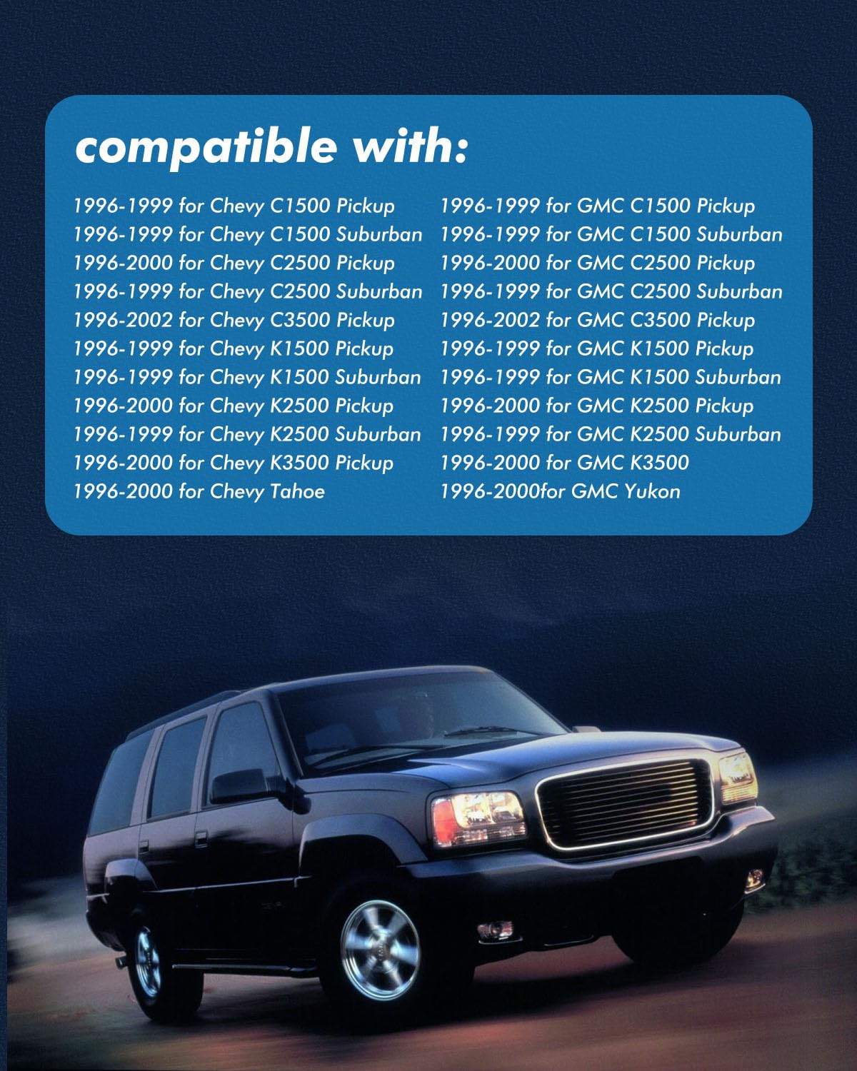 ECCPP 9378815 A/C Climate Control Module AC Heater Climate Control Panel Switch 1996-1999 for Chevrolet C1500 1996-2000 for Chevrolet C2500