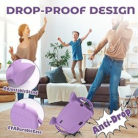 Kids Tablet, 7 inch Tablet for Kids 2-10, Educational Learning Toddler Tablet Android 11, 3GB RAM+32GB ROM Storage, Google Play YouTube, Baby Girl boy PresentPurple