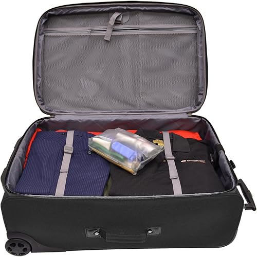 Miniatura 2 de Traveler 's Choice Unisex-Adult convencionales II 30" Rugged rollaboard, Negro), TC0804K29