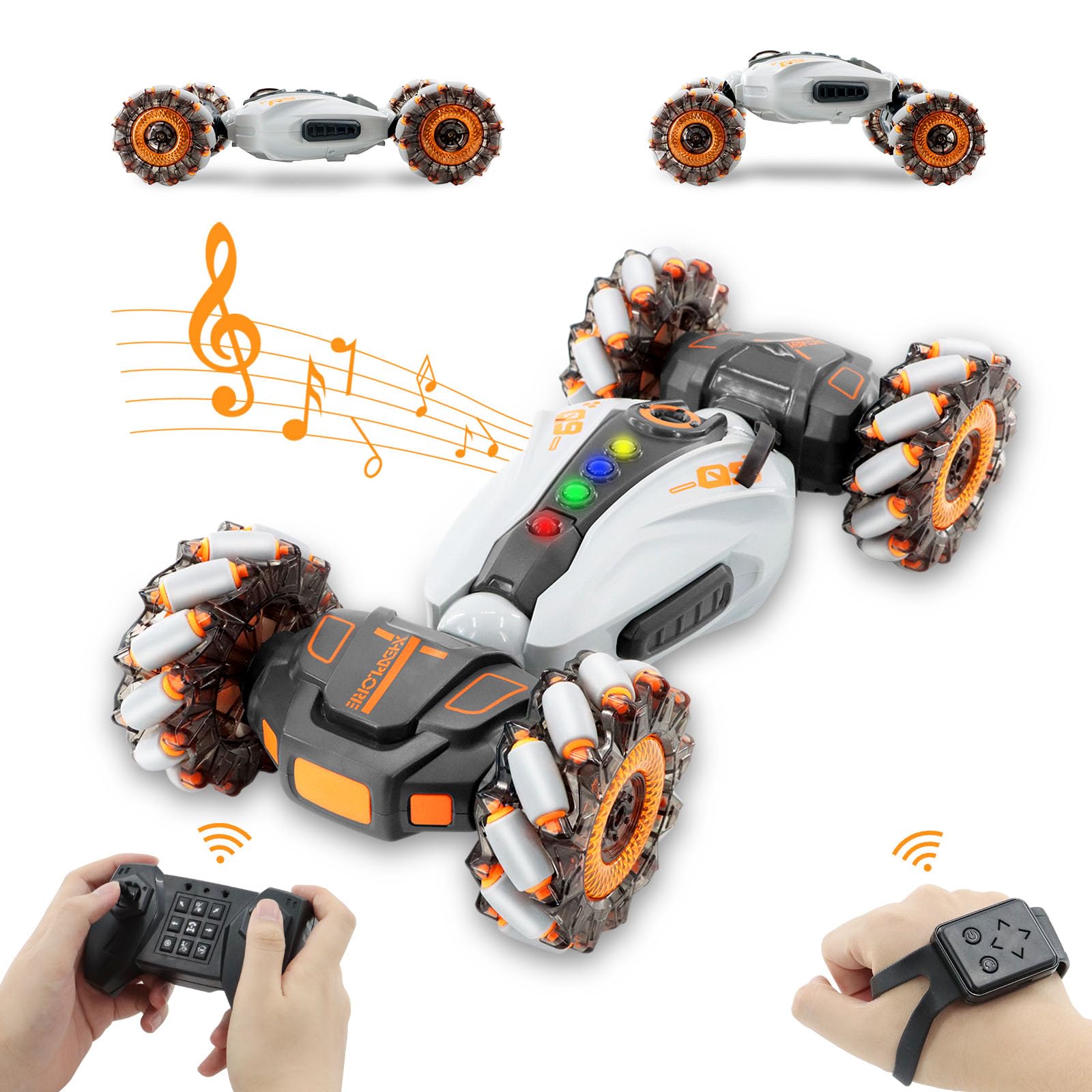 See full amazon price history chart for LZV RC Stunt Car, 2.4GHz Remote Control Gesture Sensor Toy Cars, Double Sided Rotating Off Road Vehicle 360° Flips with Cool Lights, Spray, Music,for Boys and Girl 8-12 Year Old(Gray) LZV RC Stunt Car, 2.4GHz Remote Control Gesture Sensor Toy Cars, Double Sided Rotating Off Road Vehicle 360° Flips with Cool Lights, Spray, Music,for Boys and Girl 8-12 Year Old(Gray) (B0CF1XNC7C) Amazon Price History, Amazon Price Tracker