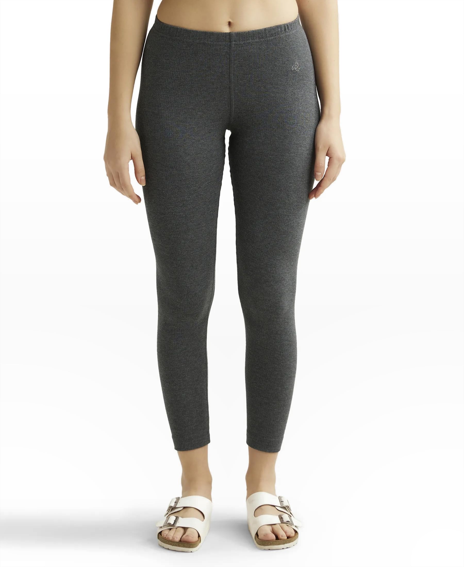 Jockey 2544 Women's Super Warm Super Combed Cotton Rich Brushed Fabric Thermal Leggings with Staywarm Technology