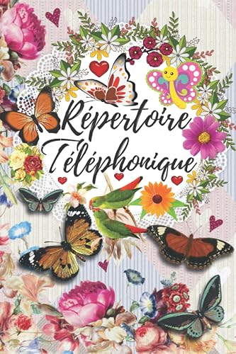 Répertoire téléphonique: Répertoire Téléphonique Alphabétique format 15.24 x 22.86 cm