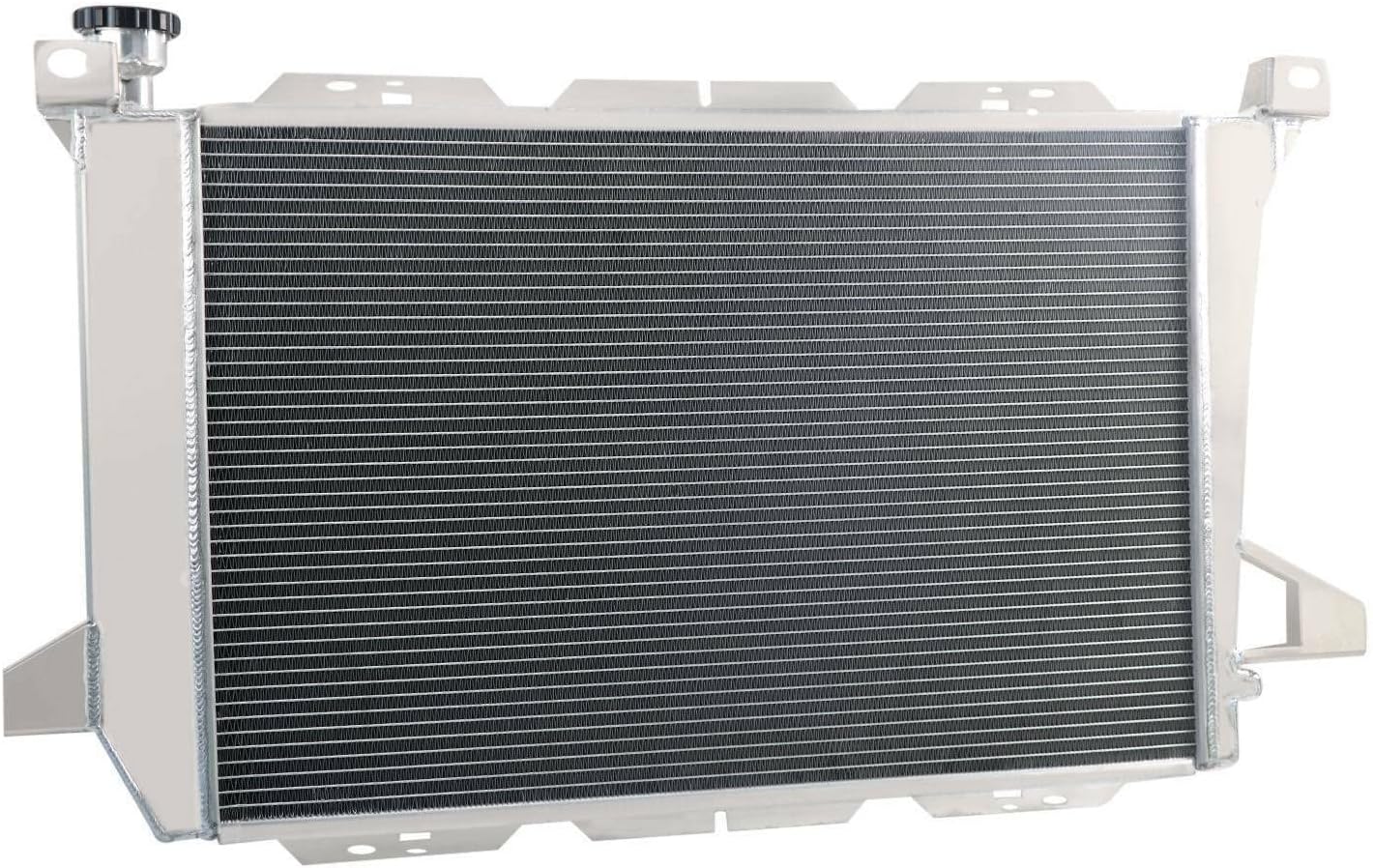 4 Rows Aluminum Radiator for 1985-1996 1995 Ford Bronco F150 F250 F350 4.9L L6