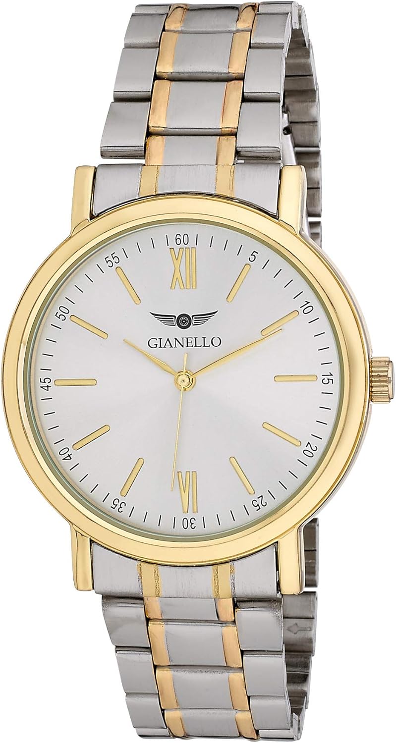 Gianello Men's Watch and Jewelry Sets Watch + Bracelet Combo Watches for Men Luxury Wristwatch Gifts for Dad Boyfriend