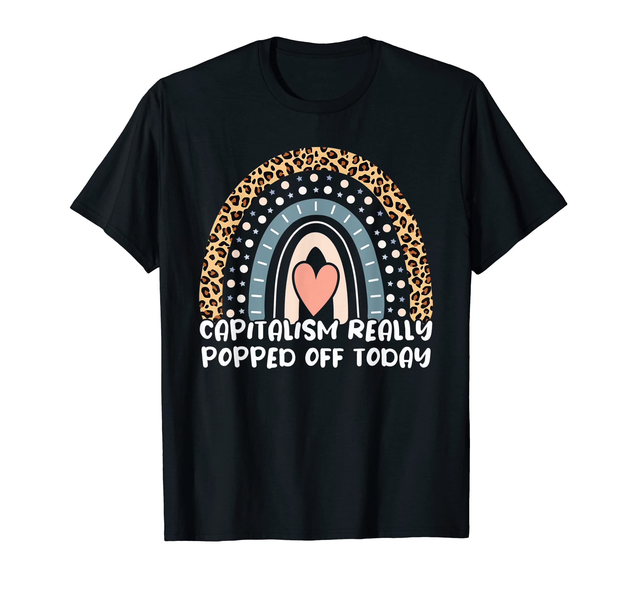 Meme Stuff CultureCapitalism Really Popped Off Today - Funny Meme Leopard T-Shirt