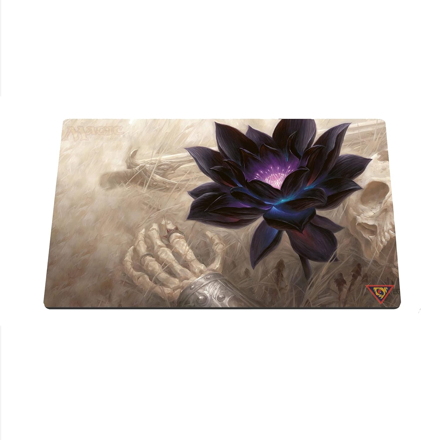 Black Lotus Custom Board Game MTG Playmat/ Mouse Pad for Magic The Gathering - Durable Rubber 14" x 24"