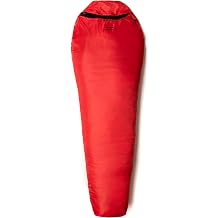 Snugpak Travelpak 1 Sleeping Bag with Mosquito Net, 45 Degree, Left Hand Zip, Flame Red