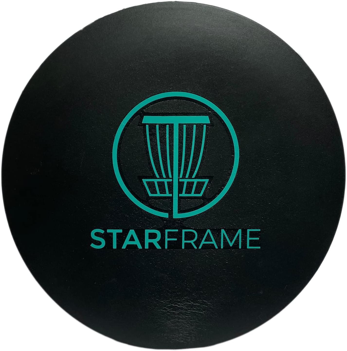 STAR FRAME Disc Golf Squishy Frisbee | PDGA Approved Knee Pad | Fun Frolf Toy for Kids Teal