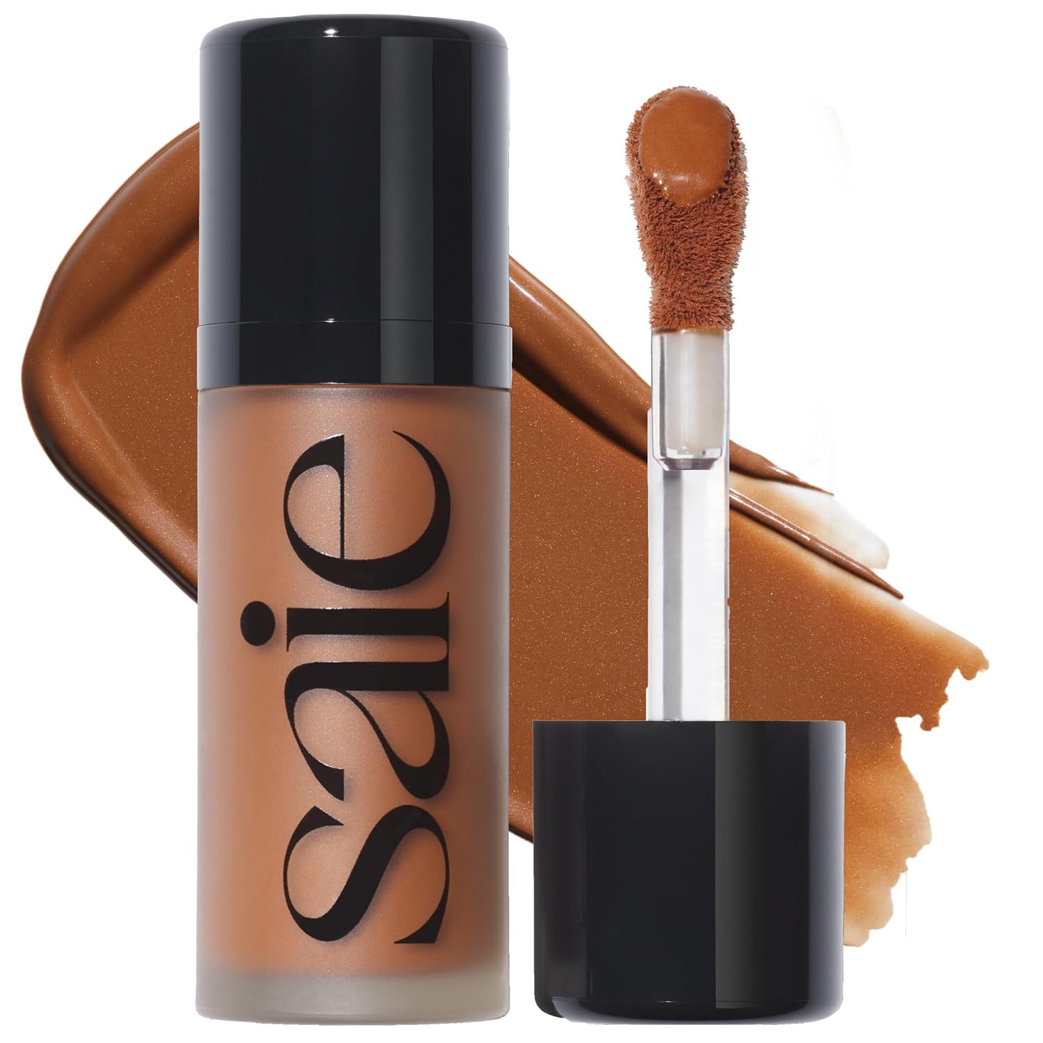Saie Dew Bronze Hydrating Liquid Bronzer Stick, Swim (0.4 oz)
