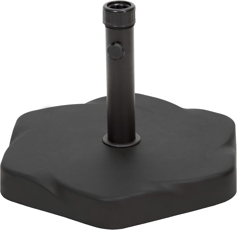 Christopher Knight Home CKH Hexagonal 66lb Umbrella Base, Black